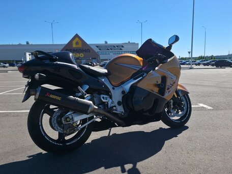2005 Suzuki GSX 1300 R Hayabusa, золотистый, 600000 рублей, вид 3