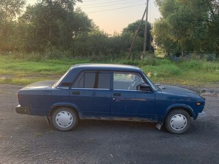 2009 Lada (ВАЗ) 2107, синий, 150000 рублей, вид 2