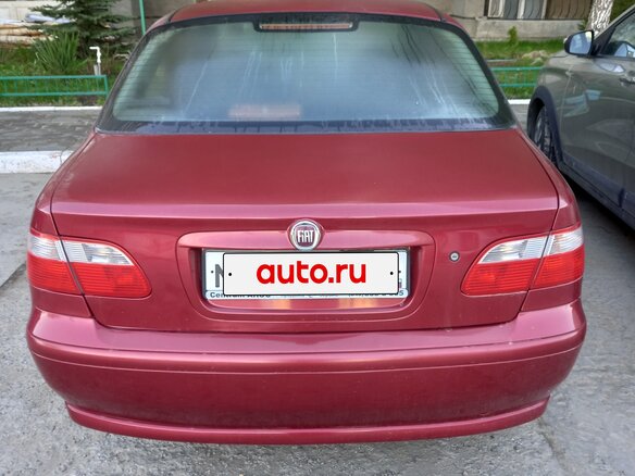 2012 Fiat Albea I Рестайлинг, красный, 530000 рублей - вид 2