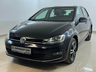 2013 Volkswagen Golf VII, чёрный, 1199900 рублей, вид 1