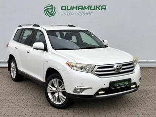 2010 Toyota Highlander II (XU40) Рестайлинг, белый, 1690000 рублей, вид 3