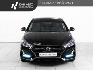 2017 Hyundai Sonata VII (LF) Рестайлинг, чёрный, 1898000 рублей, вид 2