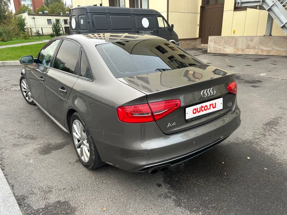 2014 Audi A4 IV (B8) Рестайлинг, серый, 1357500 рублей - вид 4