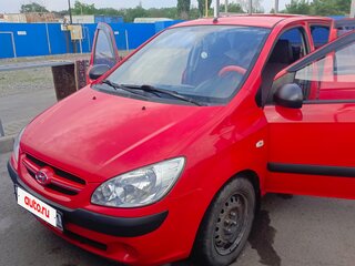 2007 Hyundai Getz I Рестайлинг, красный, 450000 рублей, вид 1