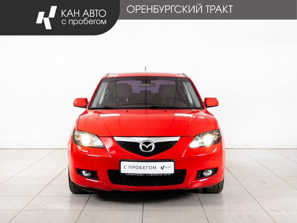 2007 Mazda 3 I (BK) Рестайлинг, красный, 570000 рублей - вид 1