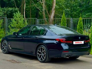 2021 BMW 5 серии 530i VII (G30/G31/G38) Рестайлинг, синий, 5990000 рублей, вид 5