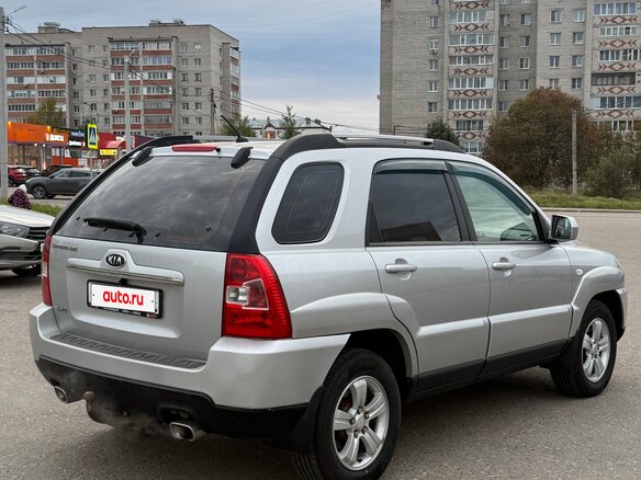 2009 Kia Sportage II Рестайлинг, серебристый, 780000 рублей - вид 2