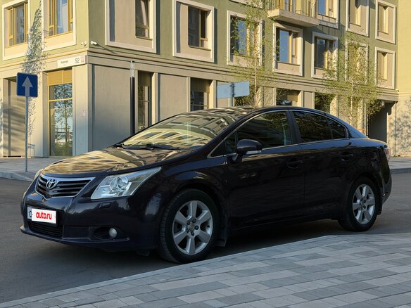 2009 Toyota Avensis III, фиолетовый, 1250000 рублей