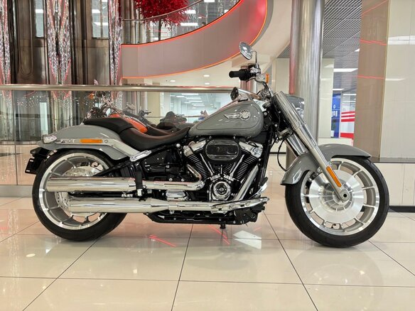 2024 Harley-Davidson Fat Boy, серый, 2555000 рублей - вид 8