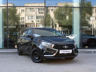 2018 Lada (ВАЗ) Vesta I, чёрный, 640000 рублей, вид 3