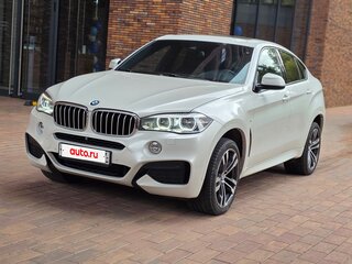 2016 BMW X6 40d II (F16), белый, 3090000 рублей, вид 1