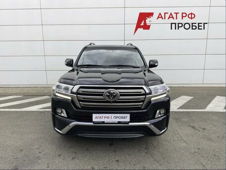 2016 Toyota Land Cruiser 200 Series Рестайлинг 2, чёрный, 5240000 рублей, вид 2