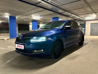 2018 Skoda Rapid I Рестайлинг, синий, 1200000 рублей, вид 1