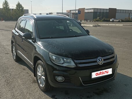 2013 Volkswagen Tiguan I Рестайлинг, чёрный, 1413000 рублей, вид 4