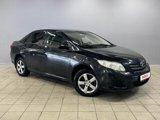 2007 Toyota Corolla X (E140, E150), чёрный, 590000 рублей, вид 3