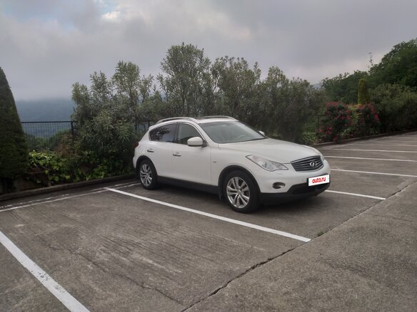 2011 Infiniti EX25 I (J50), белый, 1450000 рублей - вид 1