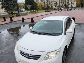2007 Toyota Corolla AMT X (E140, E150), белый, 630000 рублей, вид 2