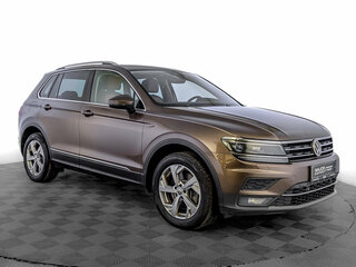 2019 Volkswagen Tiguan II, коричневый, 2720000 рублей, вид 3