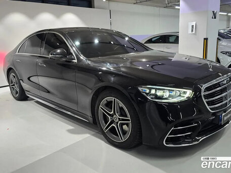 2023 Mercedes-Benz S-Класс 400 d 4MATIC VII (W223), чёрный, 9100000 рублей, вид 1