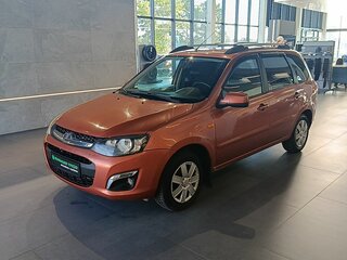 2015 Lada (ВАЗ) Kalina II, оранжевый, 395000 рублей, вид 3
