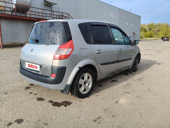 2004 Renault Scenic II, серый, 230000 рублей - вид 3