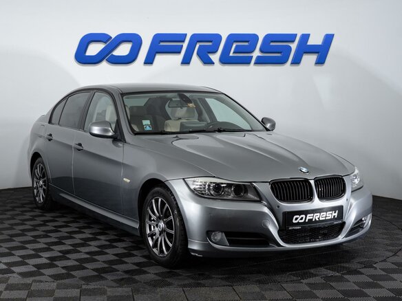 2009 BMW 3 серии 320i V (E90/E91/E92/E93) Рестайлинг, серый, 1180000 рублей