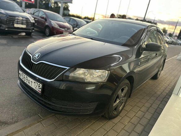 2016 Skoda Rapid I, чёрный