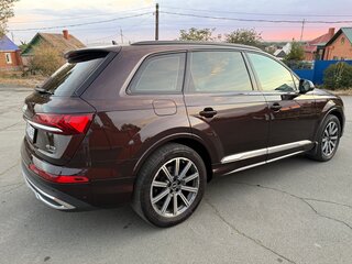 2020 Audi Q7 45 TDI II (4M) Рестайлинг, коричневый, 6600000 рублей, вид 4