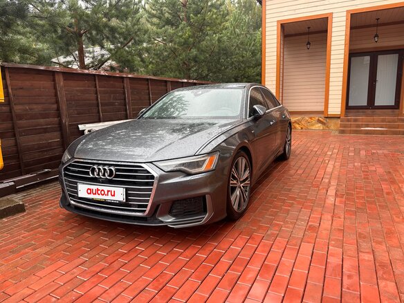 2018 Audi A6 55 TFSI V (C8), серый, 3600000 рублей - вид 1