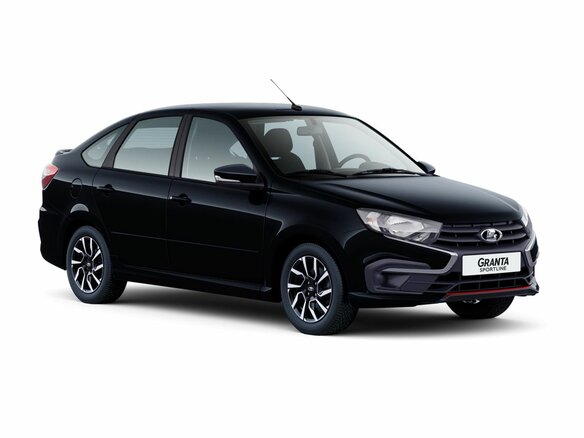 2026 Lada (ВАЗ) Granta Sportline I Рестайлинг, чёрный, 1409000 рублей