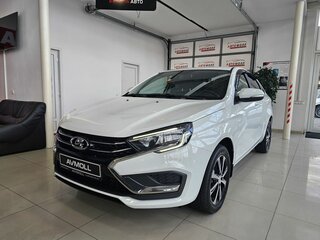 2024 Lada (ВАЗ) Vesta I Рестайлинг (NG), белый, 1379000 рублей, вид 2