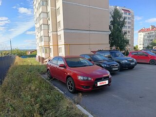 2007 Mitsubishi Lancer X, красный, 380000 рублей, вид 2
