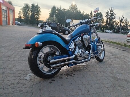 2011 Honda VT 1300CX Fury, синий, 800000 рублей, вид 2