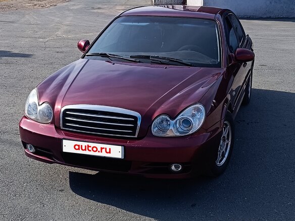 2007 Hyundai Sonata ТагАЗ IV (EF) Рестайлинг, красный, 420000 рублей