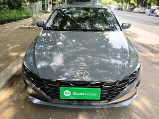 2021 Hyundai Elantra VII (CN7), серебристый, 1410000 рублей, вид 3
