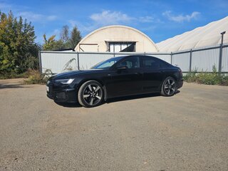 2018 Audi A6 55 TFSI V (C8), чёрный, 3500000 рублей, вид 2