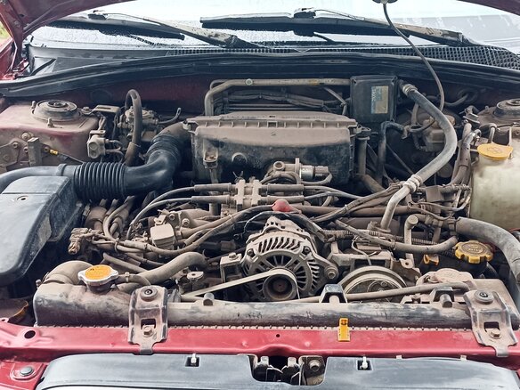 2002 Subaru Forester II, красный, 690000 рублей - вид 13