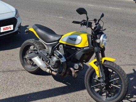 2017 Ducati Scrambler 800, жёлтый, 455000 рублей, вид 1