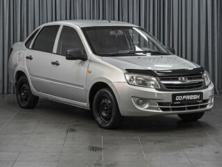 2014 Lada (ВАЗ) Granta I, серебристый, 294000 рублей, вид 1