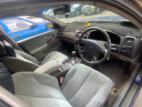 2000 Nissan Cefiro III (A33), синий - вид 4