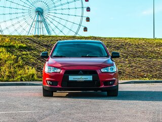 2007 Mitsubishi Lancer X, красный, 580000 рублей, вид 3