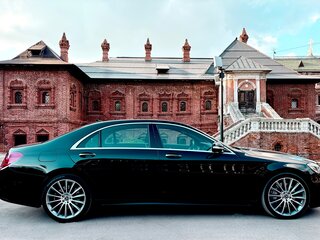 2018 Mercedes-Benz S-Класс 350 d Long VI (W222, C217) Рестайлинг, чёрный, 5300000 рублей, вид 5