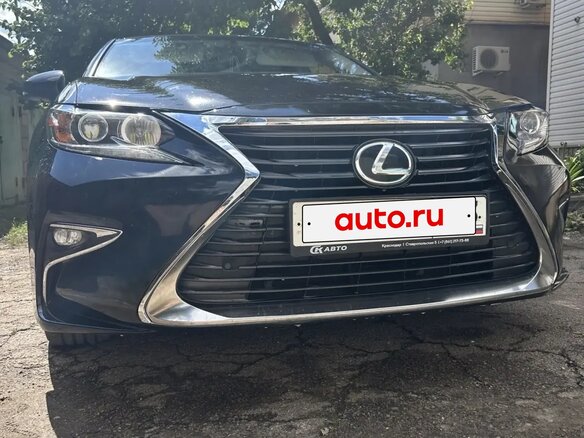 2017 Lexus ES 250 VI Рестайлинг, чёрный, 3500000 рублей