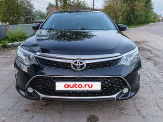 2018 Toyota Camry VII (XV50) Рестайлинг 2, чёрный, 2400000 рублей, вид 5