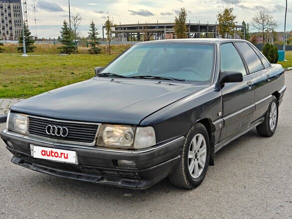 1989 Audi 100 III (C3) Рестайлинг, синий, 235000 рублей - вид 2