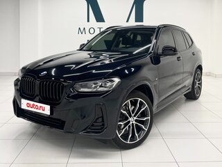 2024 BMW X3 30i xDrive III (G01) Рестайлинг, чёрный, 6100000 рублей, вид 1