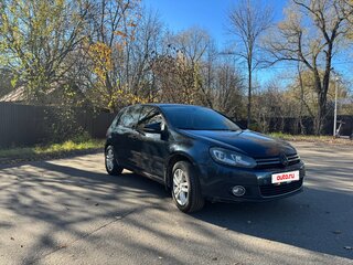 2009 Volkswagen Golf VI, синий, 559000 рублей, вид 3