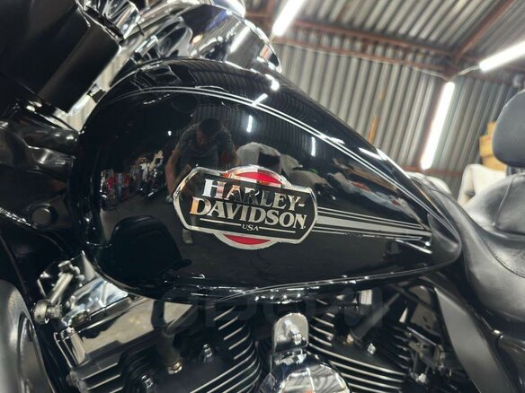 2012 Harley-Davidson Electra Glide, чёрный, 1120000 рублей - вид 12