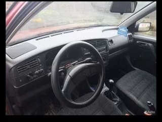 1992 Volkswagen Golf III, красный, 27000 рублей, вид 5