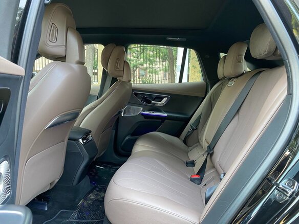 2024 Mercedes-Benz EQE SUV 500, чёрный - вид 17